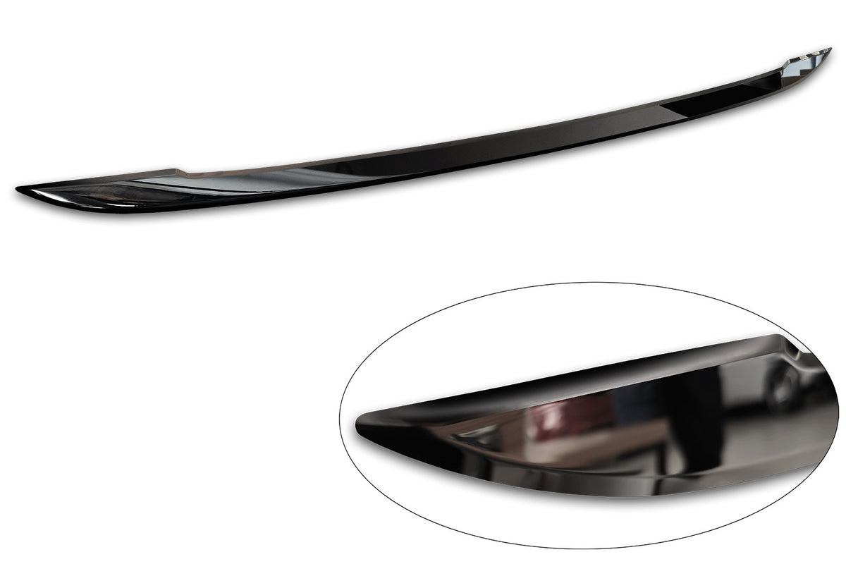 cubierta decorativa del portón trasero del MERCEDES GLC (C254) COUPE negro espejo