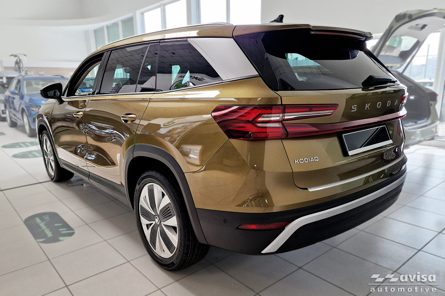 protector de parachoques trasero SKODA KODIAQ