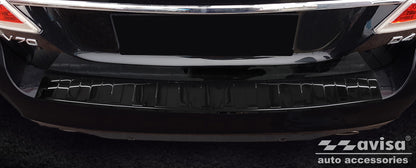 protector de parachoques trasero VOLVO V70 negro espejo