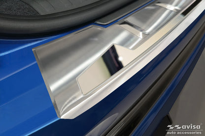 protector de parachoques trasero AUDI Q6 e-tron plata / plata espejo