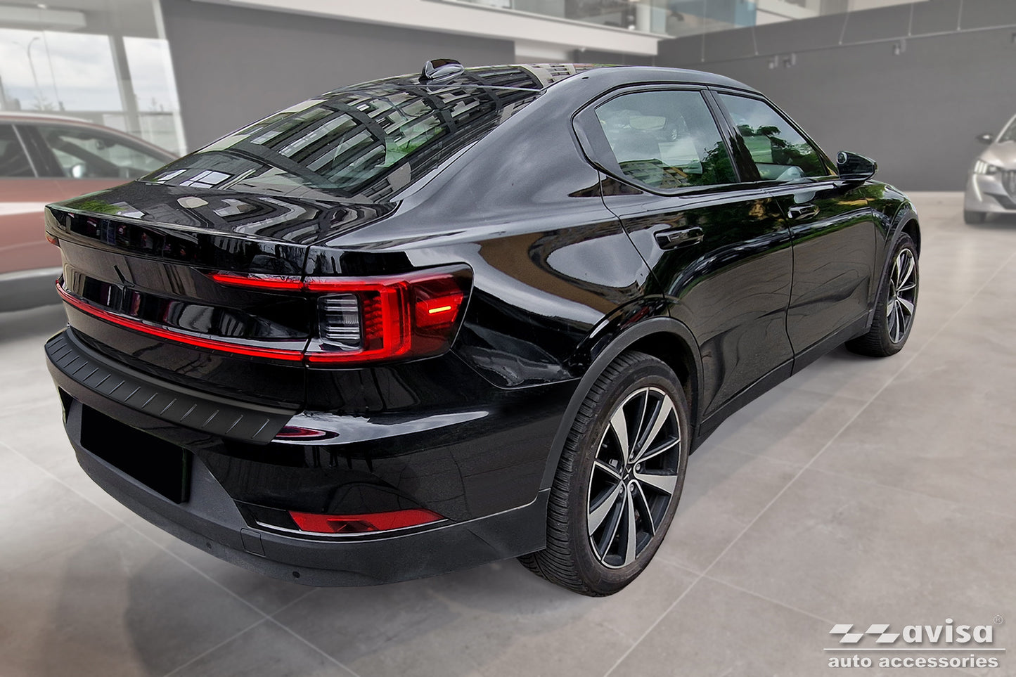 protector de parachoques trasero POLESTAR 2 liftback