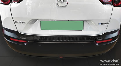 protector de parachoques trasero MAZDA MX-30 negro 2020+