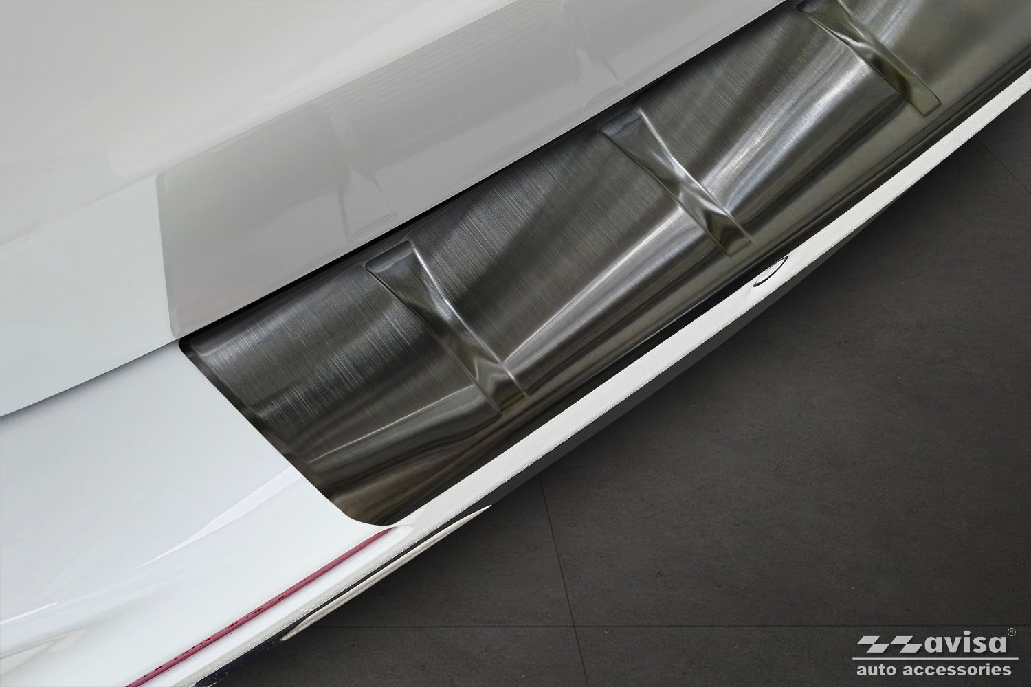 protector de parachoques trasero MERCEDES CLASE E (S214) negro