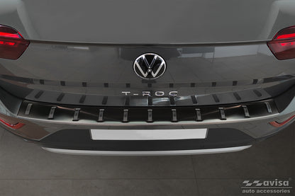 protector de parachoques trasero VW T-ROC cabrio negro