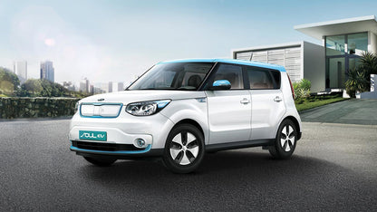 protector de parachoques trasero KIA SOUL EV negro