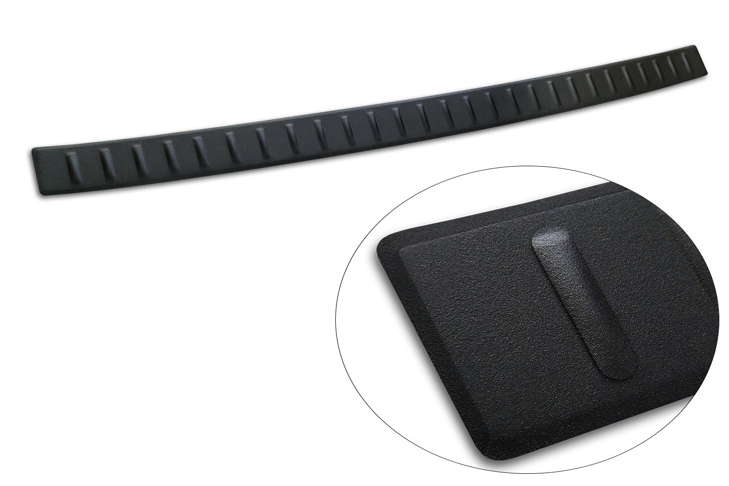 protector de parachoques trasero PEUGEOT 5008 negro mate