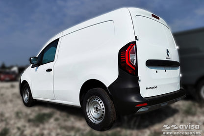 protector de parachoques trasero NISSAN TOWNSTAR negro