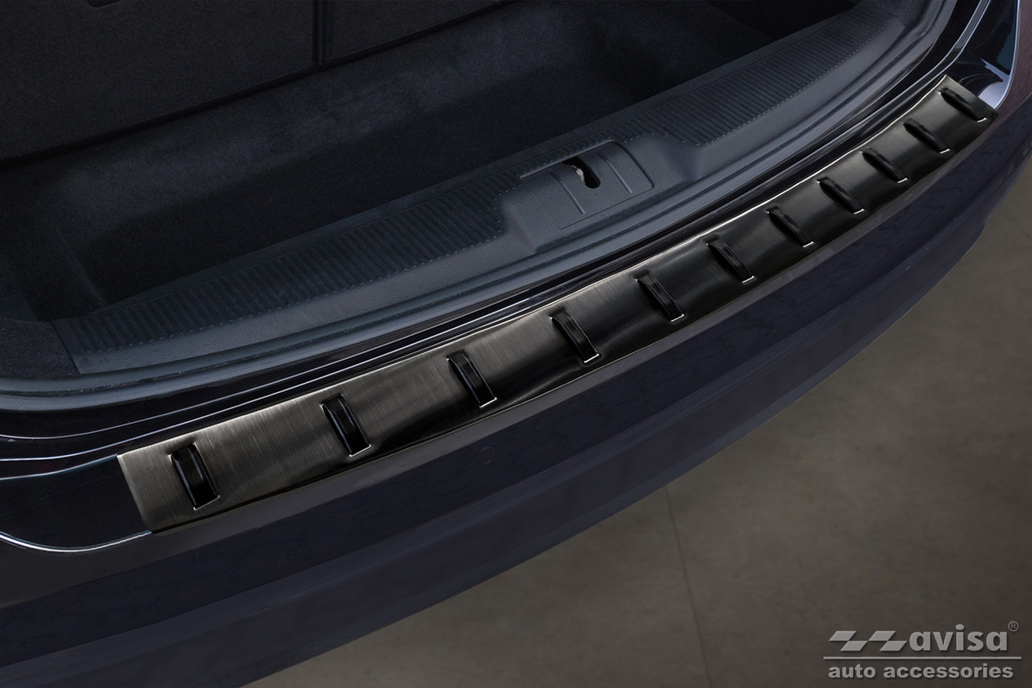 protector de parachoques trasero NEW SEAT ALHAMBRA negro