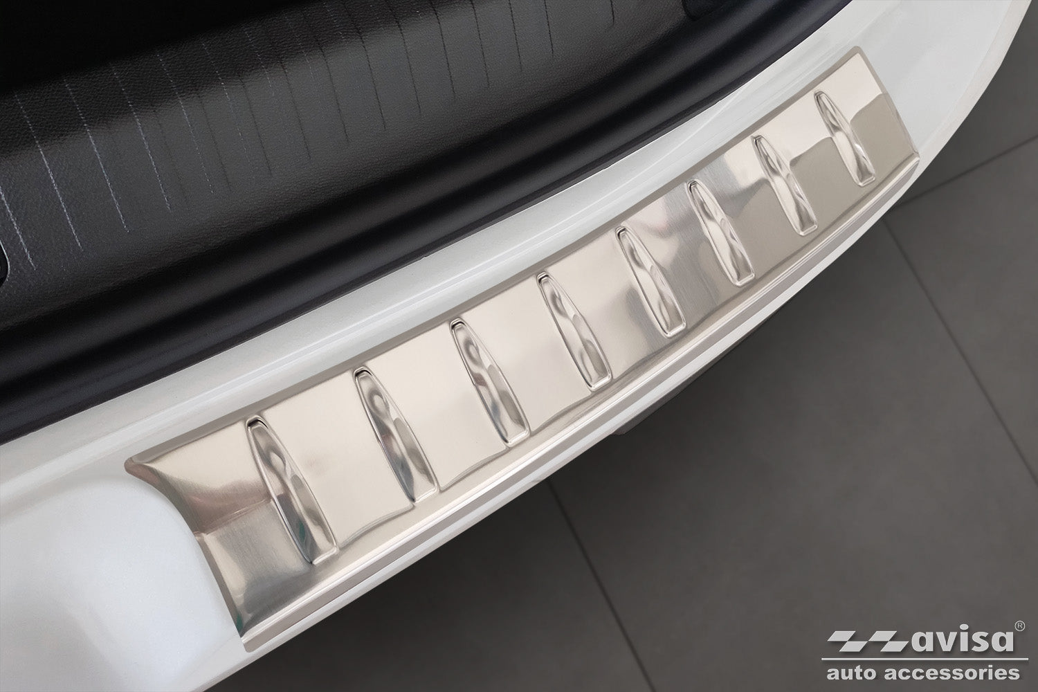 protector de parachoques trasero 2 piezas CITROEN C4X plata