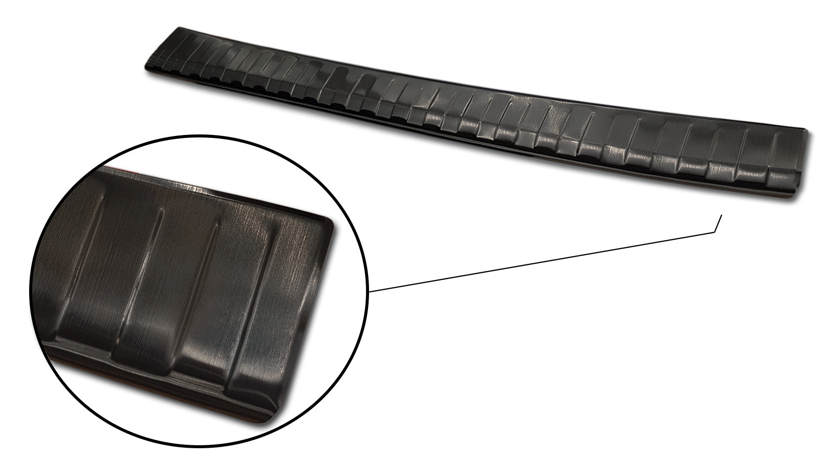 protector de parachoques trasero MERCEDES GLS (X167) negro