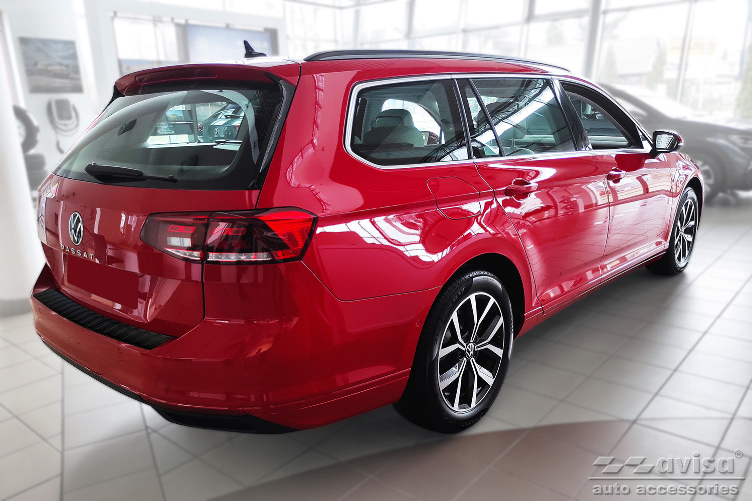 protector de parachoques trasero VW PASSAT B8 variant