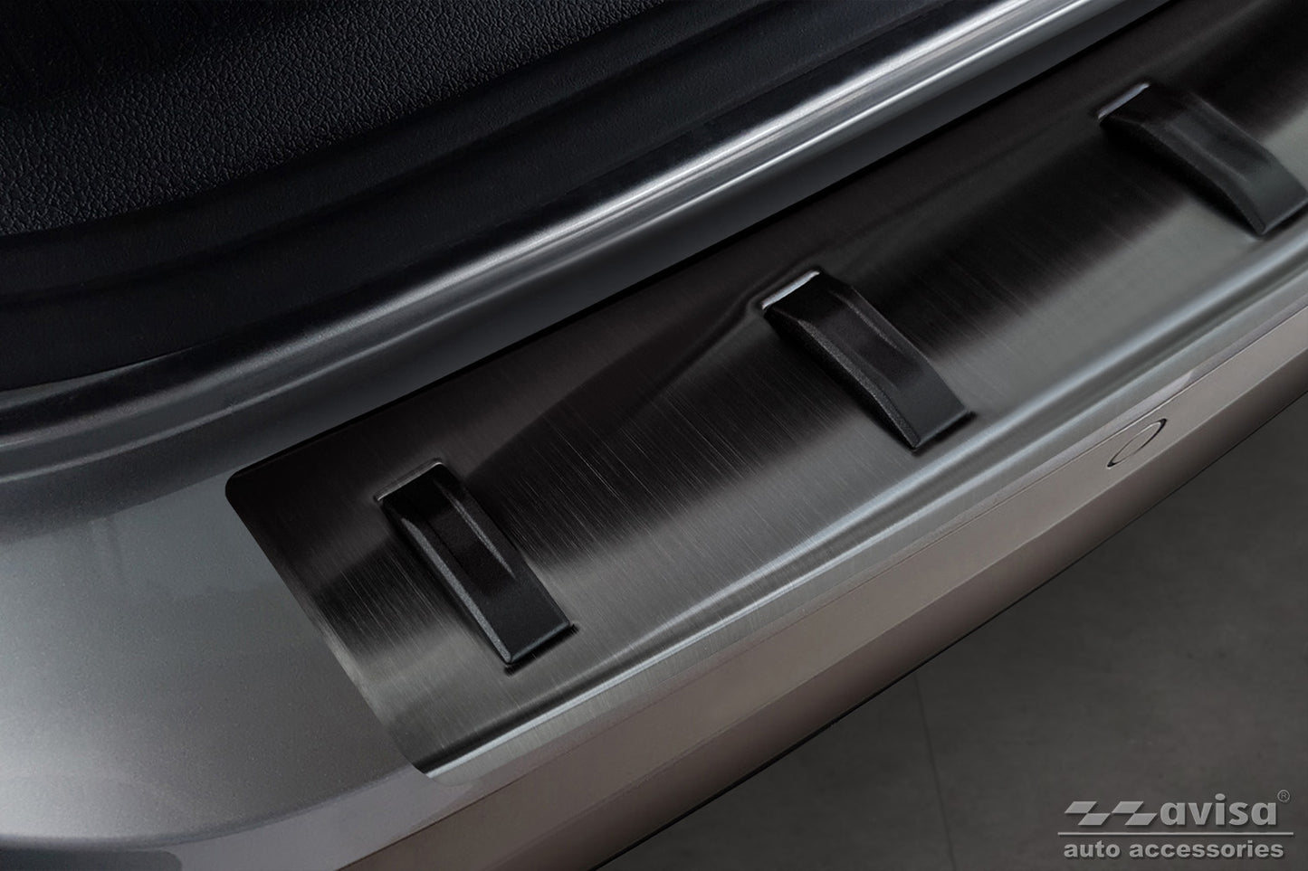 protector de parachoques trasero VW GOLF Variant negro 2020