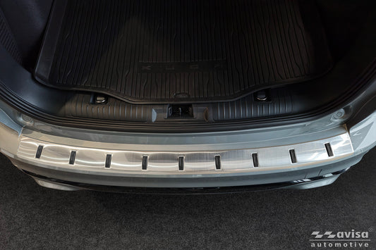 protector de parachoques trasero FORD KUGA ST-Line plata satinado
