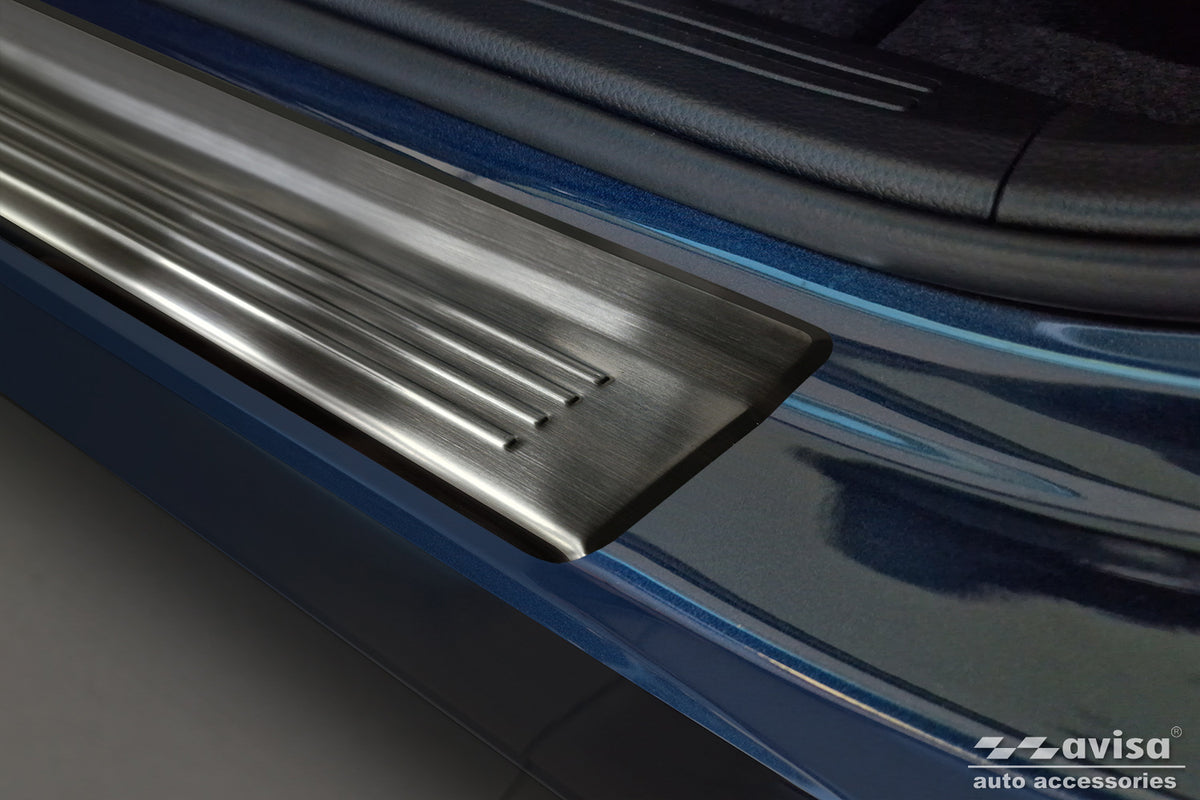 Protector umbral de puertas en relieve HONDA CR-V negro