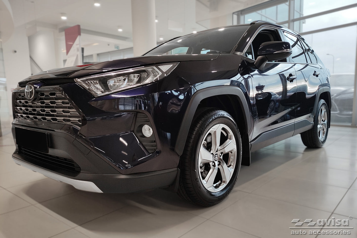 protector de parachoques trasero TOYOTA RAV4
