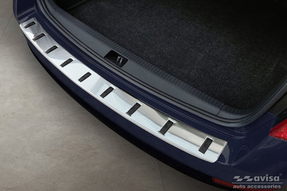 protector de parachoques trasero SKODA OCTAVIA combi plata 2016-19