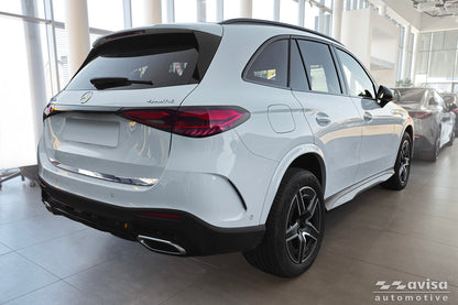 cubierta decorativa del portón trasero del MERCEDES GLC (X254) plata espejo