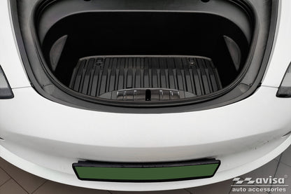 placa protectora del delanteroTESLA MODEL 3 negro