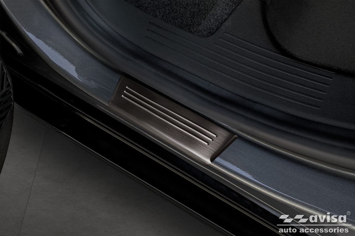 Protector umbral de puertas SPECIAL EDITION 3d emblema RENAULT MEGANE E-TECH ELECTRIC negro