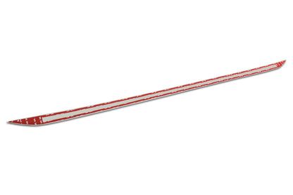 cubierta decorativa del portón trasero del VW TIGUAN plata espejo