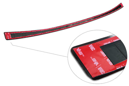 protector de parachoques trasero NISSAN Qashqai mld-hybrd negro