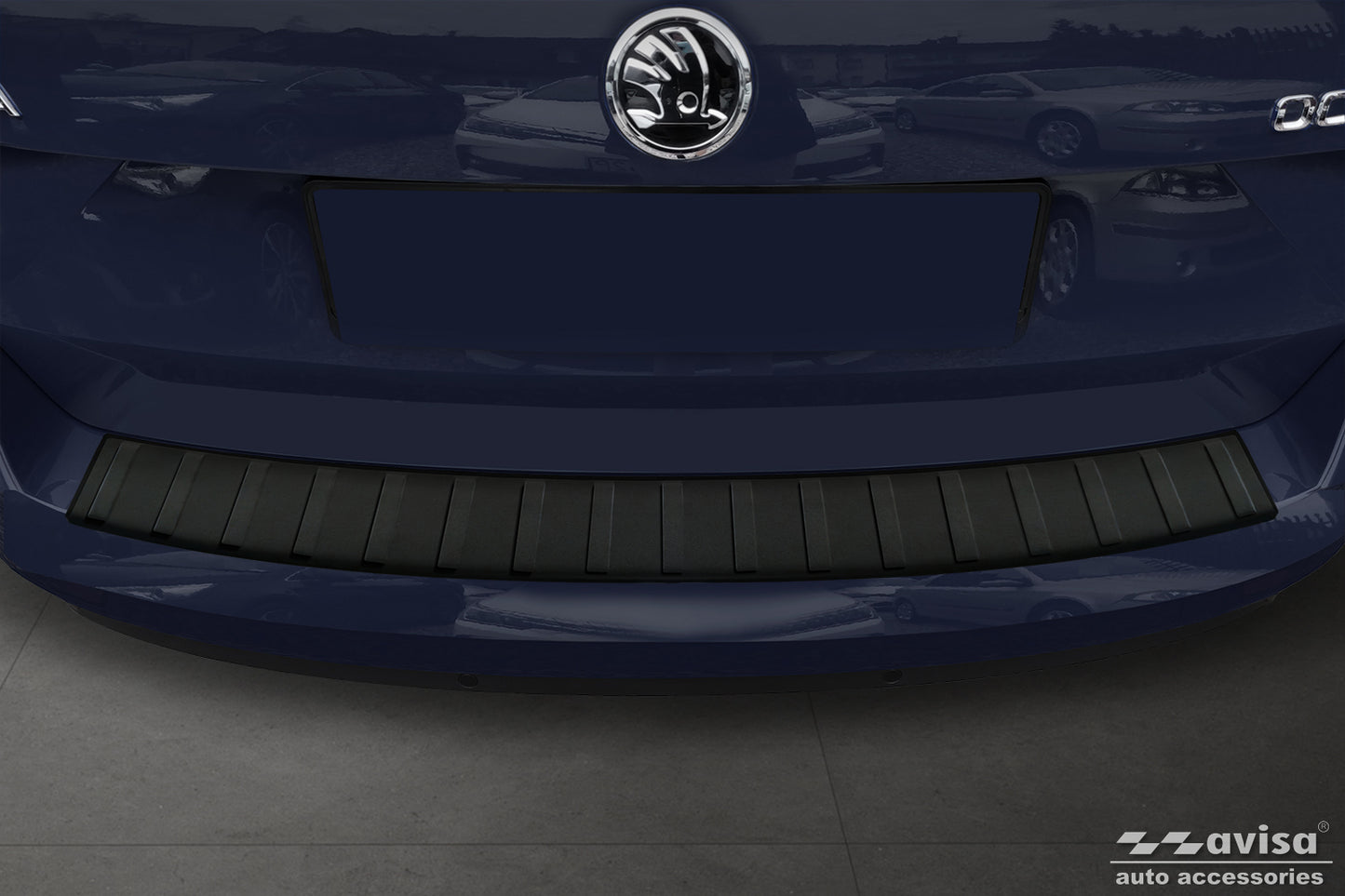 protector de parachoques trasero SKODA OCTAVIA combi 2016-19