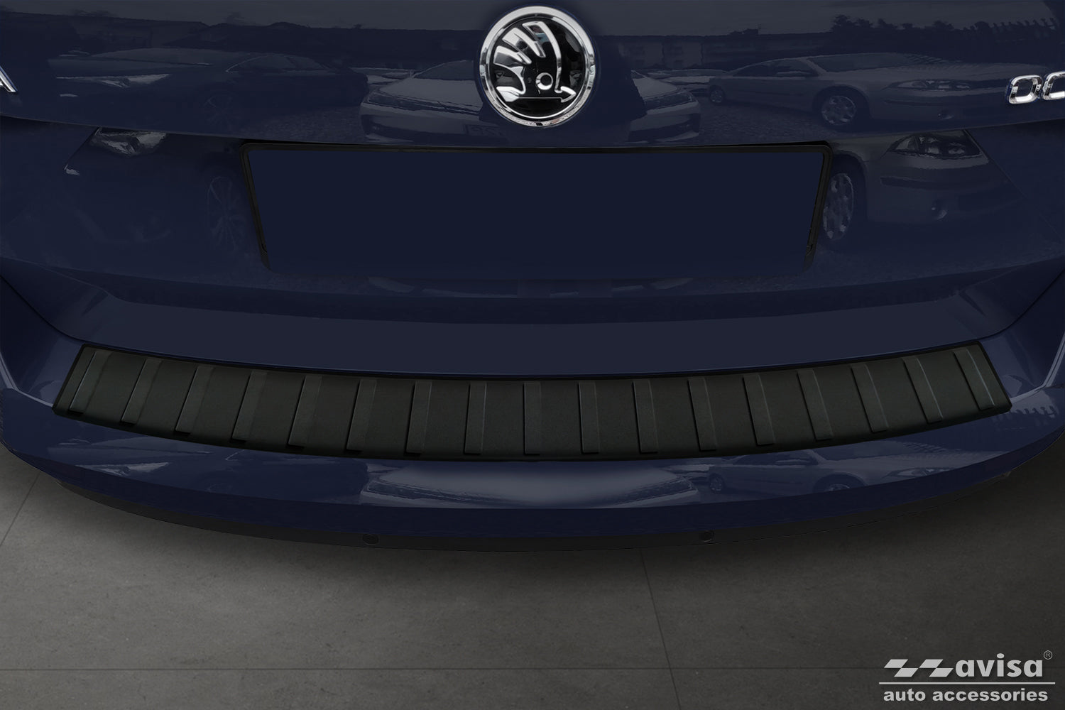 protector de parachoques trasero SKODA OCTAVIA combi 2016-19