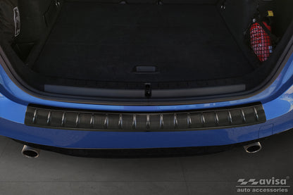 protector de parachoques trasero BMW 2 ACTE TOURER negro