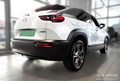 protector de parachoques trasero MAZDA MX-30 negro 2020+