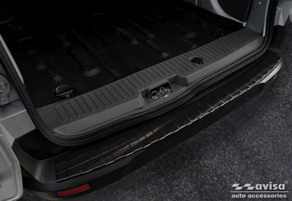 protector de parachoques trasero FORD TRANSIT TOURNEO negro