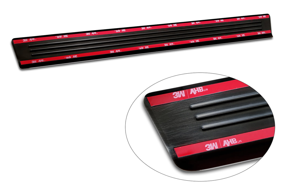 Protector umbral de puertas en relieve VW CADDY CARGO negro