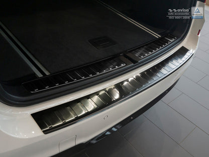 protector de parachoques trasero BMW X3 F25 negro