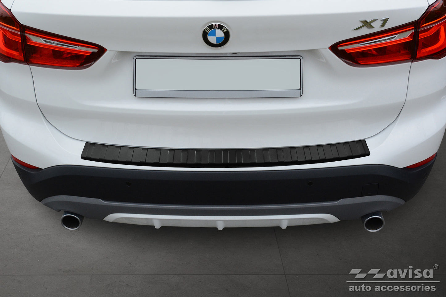 protector de parachoques trasero BMW X1 F48 2019-2022+