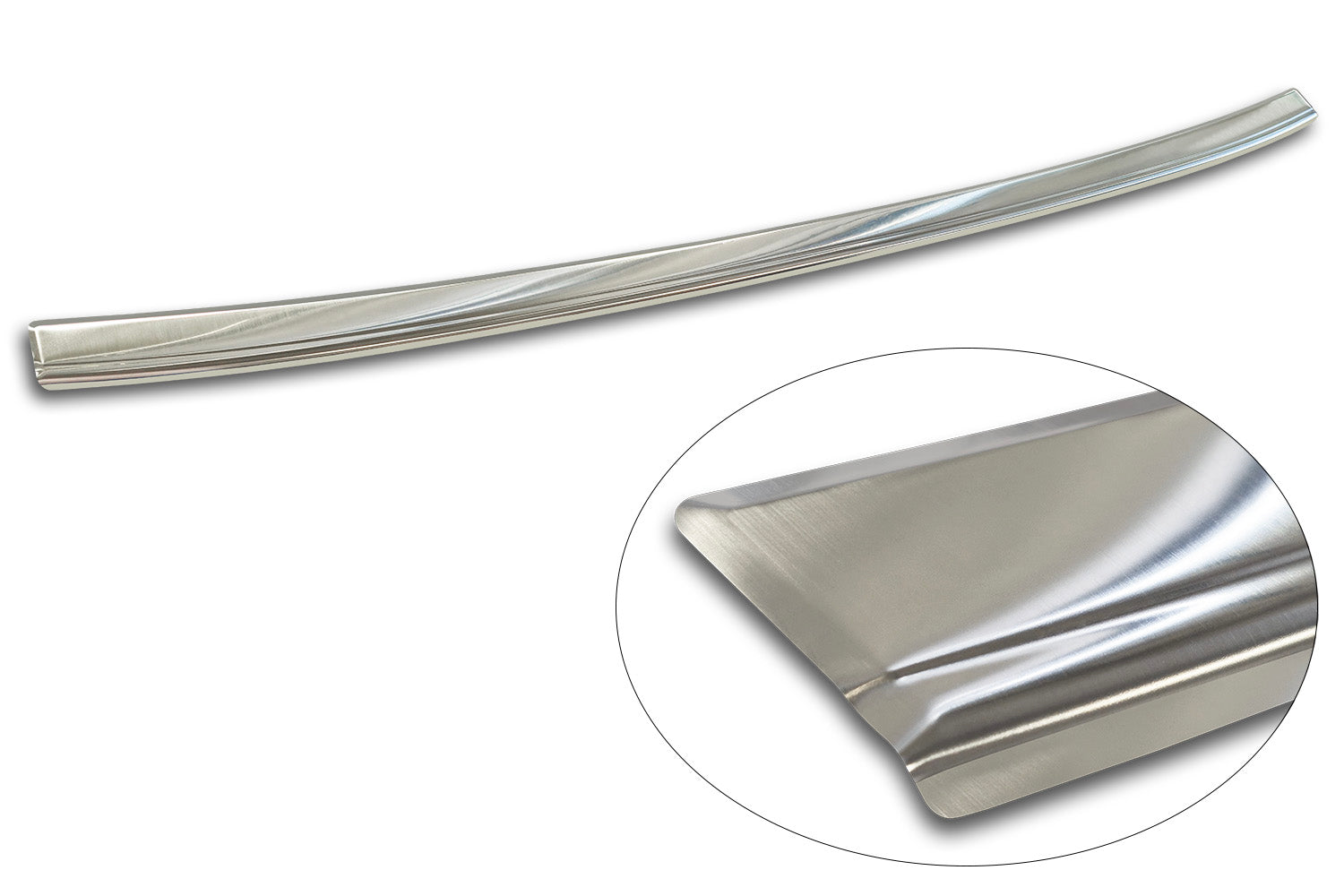 protector de parachoques trasero HONDA HR-V plata satinado