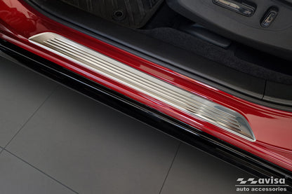 Protector umbral de puertas en relieve HONDA ZR-V plata satinado