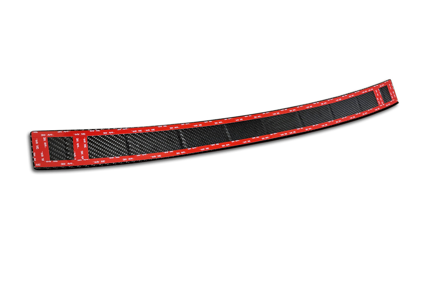 protector de parachoques trasero VW TIGUAN negro 2024+ fibra de carbono