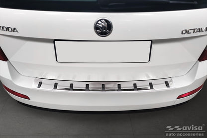 protector de parachoques trasero SKODA OCTAVIA combi plata