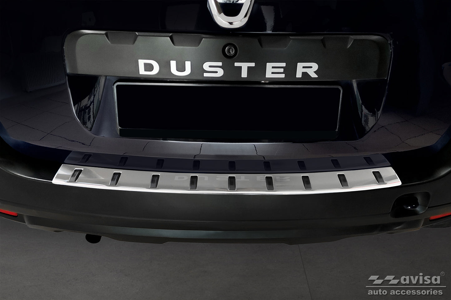 protector de parachoques trasero NEW DACIA DUSTER plata