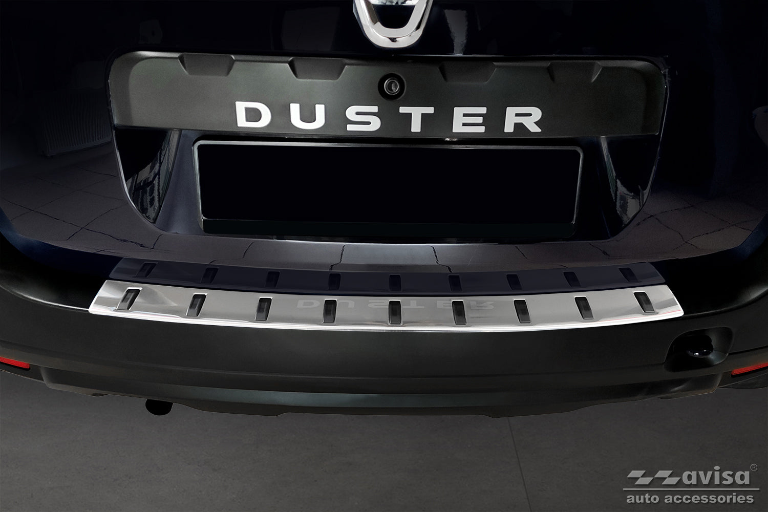 protector de parachoques trasero NEW DACIA DUSTER plata