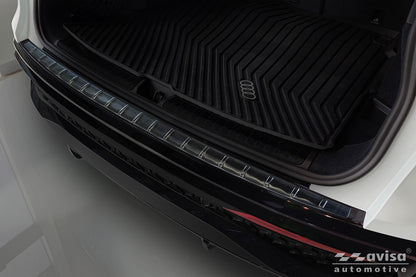 protector de parachoques trasero AUDI Q5 negro 2024+