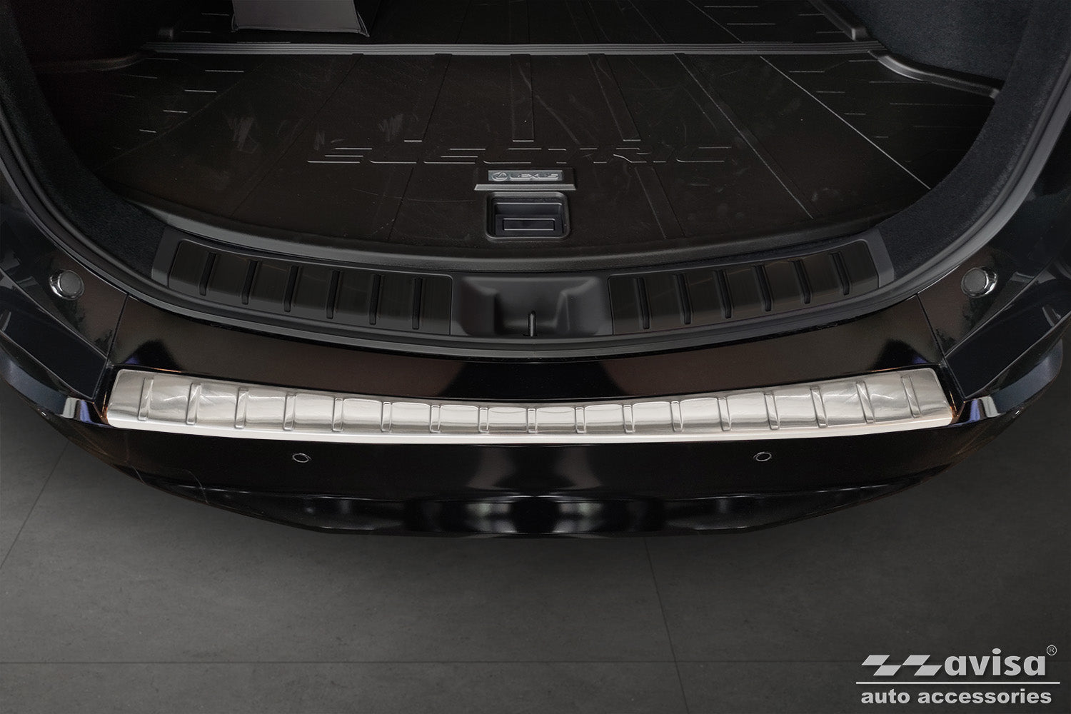protector de parachoques trasero LEXUS RZ plata