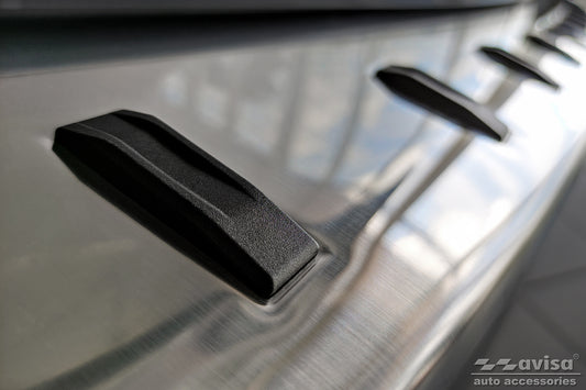 protector de parachoques trasero MERCEDES CLASE C W205 plata