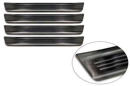 Protector umbral de puertas en relieve MAZDA CX-80 negro
