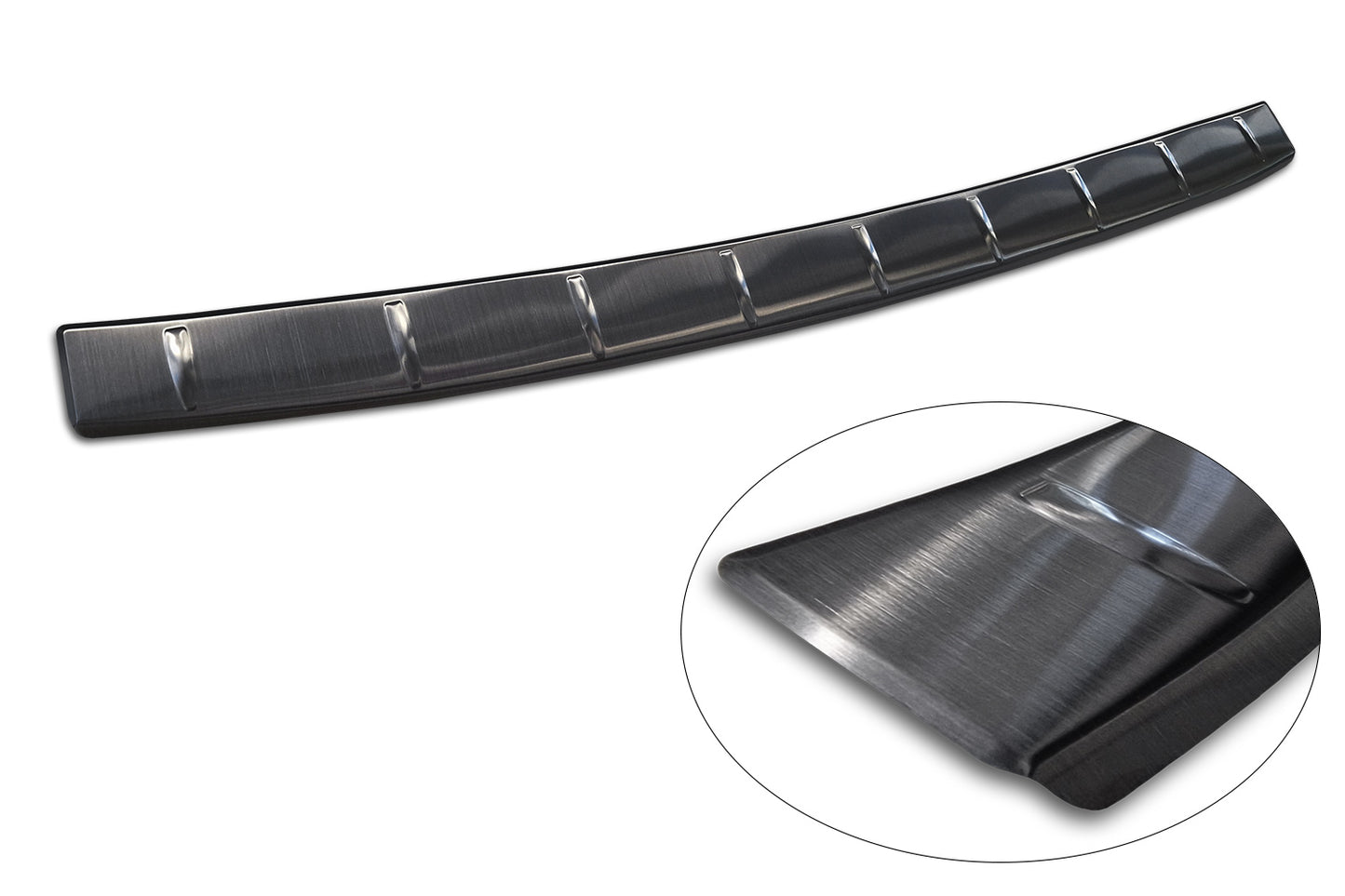 protector de parachoques trasero SKODA KAMIQ crossover negro