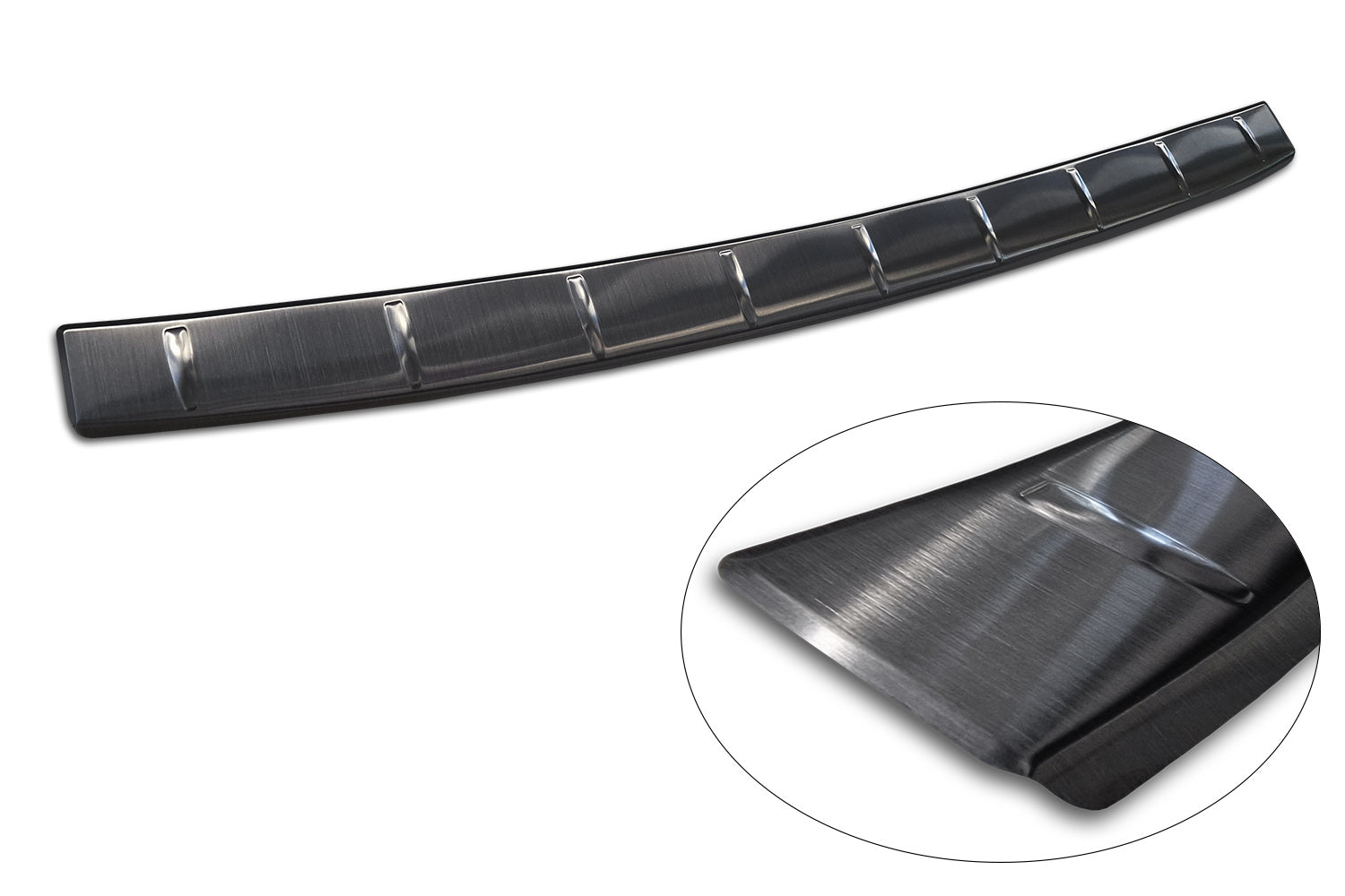 protector de parachoques trasero SKODA KAMIQ crossover negro