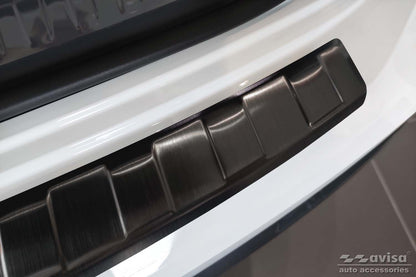 protector de parachoques trasero Audi Q3 crossover negro