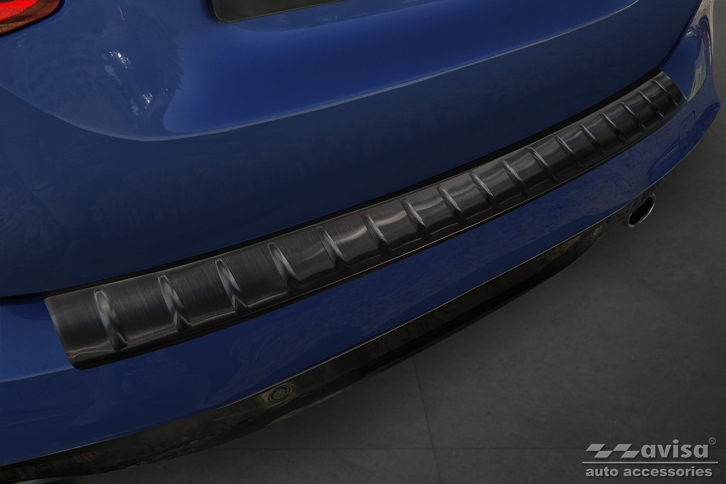 protector de parachoques trasero BMW 2 ACTE TOURER negro