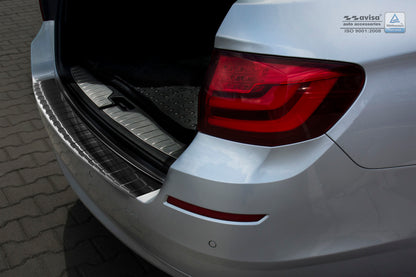protector de parachoques trasero BMW 5 F11 touring negro