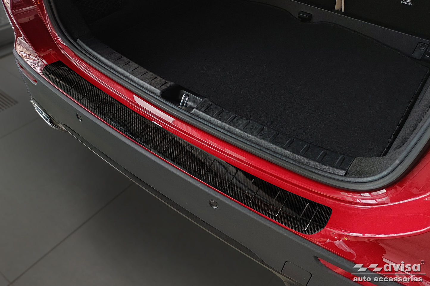 protector de parachoques trasero MERCEDES GLA H247 negro