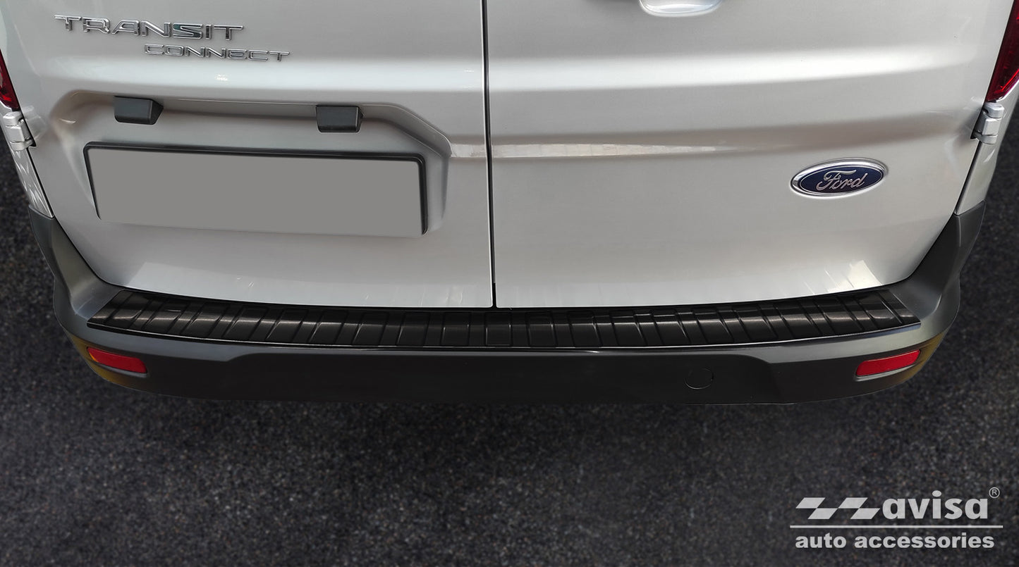 protector de parachoques trasero FORD TRANSIT TOURNEO negro